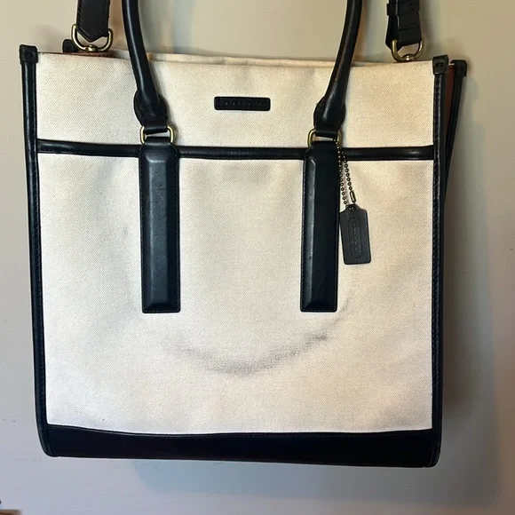 Coach Legacy Canvas Tote Bag - Picture 2 of 16